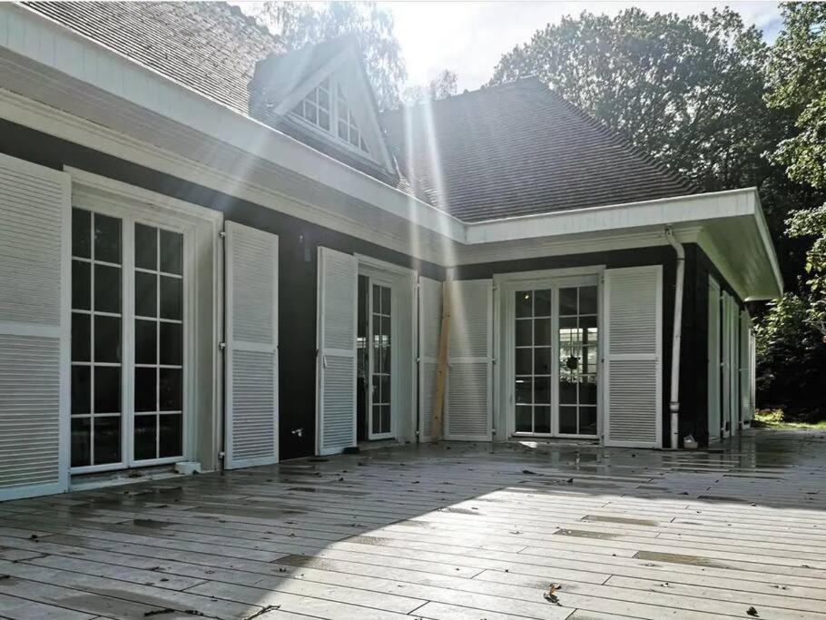 Maison Canadienne Dans La Foret Tourville-sur-Pont-Audemer Exterior foto