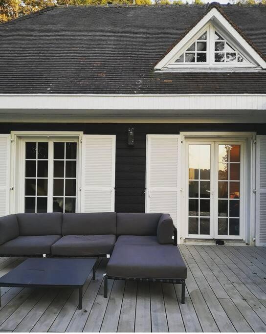 Maison Canadienne Dans La Foret Tourville-sur-Pont-Audemer Exterior foto