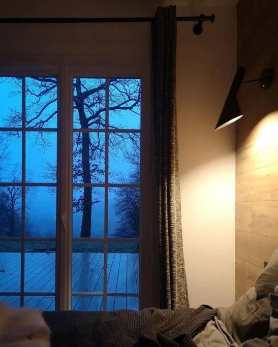 Maison Canadienne Dans La Foret Tourville-sur-Pont-Audemer Exterior foto